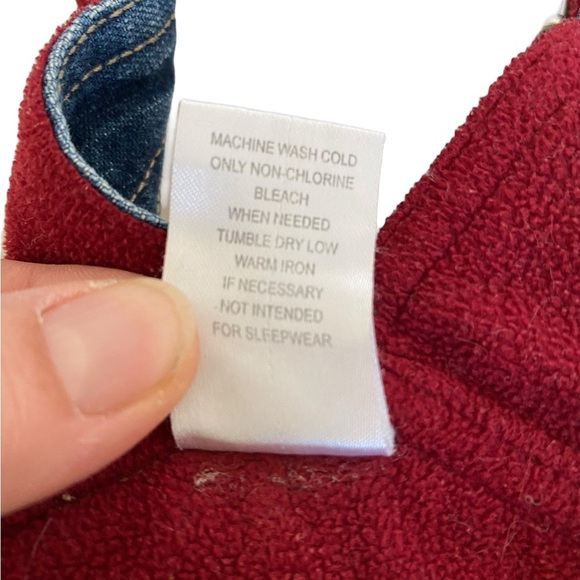 vintage Gymboree baby jean choo choo train overalls for 3-6 mos - Picture 4 of 6